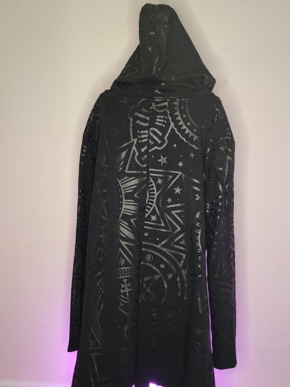 Unisex Hoodie KILLSTAR - Occultum Longline - Picture 3 of 6